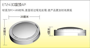 酒店宾馆工厂宿舍无线覆盖方案,吸顶式无线ap